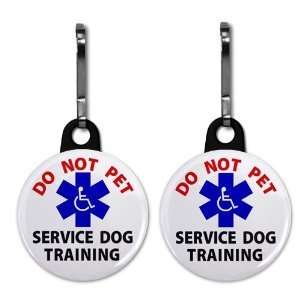 Creative Clam Do Not Pet Service Dog Training Medical Alert 2 pack 1 