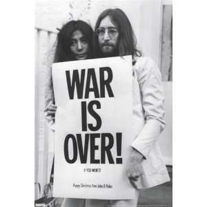   Beatles Political Peace Protest Poster 24 x 36 inches
