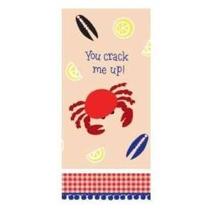 You Crack Me Up Crab Feast TiKi Cotton Towel  Kitchen 