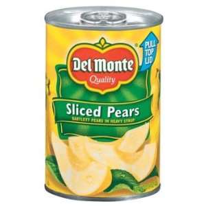 Del Monte Sliced Bartlett Pears in Heavy Syrup 15.25 oz  