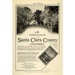  Ad Santa Clara County San Jose California Tourism Chamber Commerce 