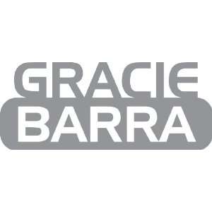 Gracie Barra Jiu Jitsu Sticker Decal Peel and Stick Metallic Silver