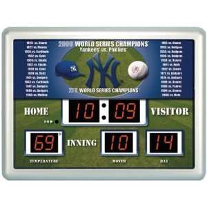  MLB Scoreboard Clock   DODGERS   MLB Accessories