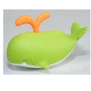  Light Green Whale Eraser Toys & Games