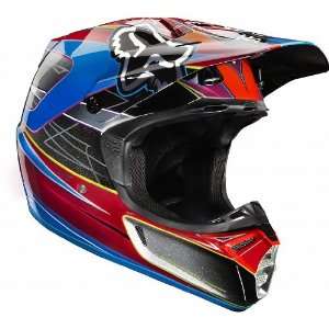  Fox Racing V3 Steel Faith Helmet ECE Silver L Automotive
