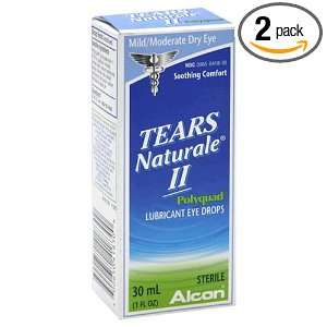   Naturale II Polyquad Lubricant Eye Drops, 1 Ounce Bottles (Pack of 2