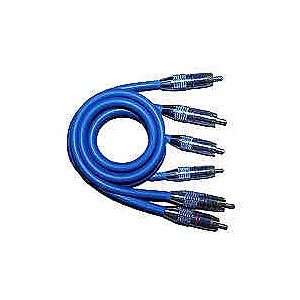  Digivue KK3 RAV03 KRYSTAL KLEAR CABLES 3RCA 3RCA 3 ft 