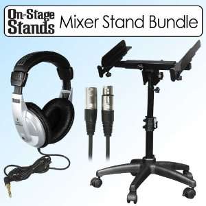  On Stage MIX 400 Heavy Duty Autolocator/Mixer Stand Outfit 