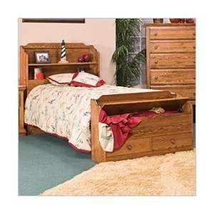  Full Kush Furniture Winchester Bookcase Bed in Dark Oak 