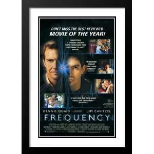  Frequency 32x45 Framed and Double Matted Movie Poster 