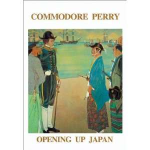  Exclusive By Buyenlarge Commodore Perry   Opening Up Japan 