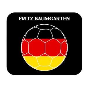  Fritz Baumgarten (Germany) Soccer Mouse Pad Everything 