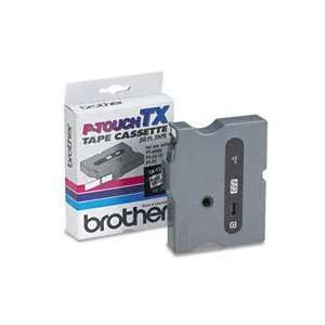   BRTTX1311 Brother® P Touch® CARTRIDGE,TP1/2BK ON CLR Electronics