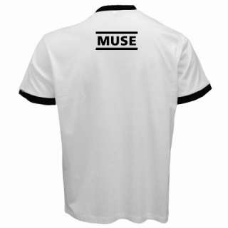 New The Muse Band Resistance Logo Ringer T shirt S 2XL  