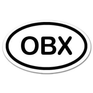  Obx Sticker Custom 3x5 inch Oval Sticker 
