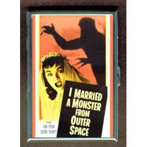  I MARRIED A MONSTER SPACE 1958 ID Holder, Cigarette Case 