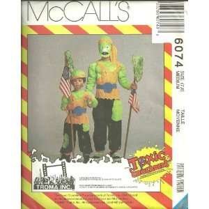Childrens And Boys Toxie Costume Size 7,8. McCalls Sewing Pattern 