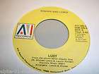 RINDER AND LEWIS LUST / ENVY 7 inch 45 record single 1c