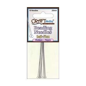 American Classics Soft Flex Beading Needles Medium Point .35mm 10/Pkg 