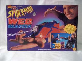 Spider Man Web Blaster_1997 Marvel_Toy Biz_New in Box  