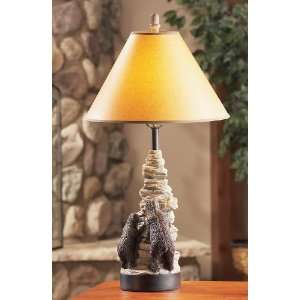  Stone Mountain Bears Lamp