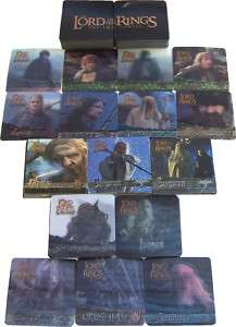 Lord of the Rings Two Towers Action Flipz 120 Card Set  
