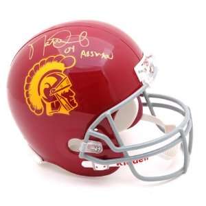  Matt Leinart Autographed Helmet  Details USC Trojans 
