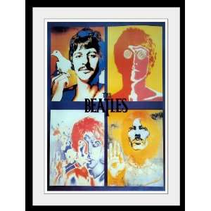 Beatles John Lennon Paul Mccartney George Harrison Ringo Star poster 