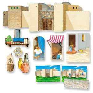  City Walls Flannelboard Overlay   Small Toys & Games
