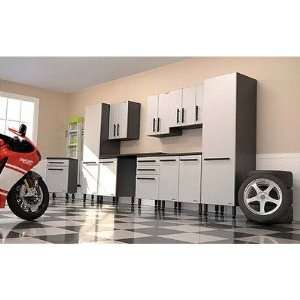  Garage Pro 10 Piece Set with Work Surface, Rolling Casters 