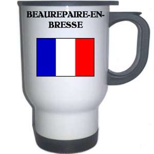  France   BEAUREPAIRE EN BRESSE White Stainless Steel Mug 