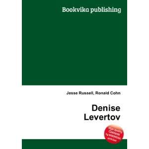  Denise Levertov Ronald Cohn Jesse Russell Books