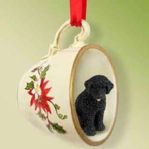  Portuguese Water Dog Holiday Tea Cup