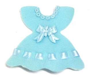 15 MIX FELT BABY GIRL DRESS APPLIQUE SEWING QUILT A337  