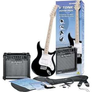  Behringer V Tone Electric Guitar Package ( Black 