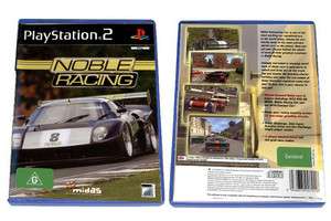 Noble Racing PS2 Game   AS NEW TOP RACING VERY RARE  