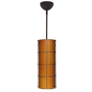  Besa Lighting 1TC 412880A BR Tondo Mini Pendant