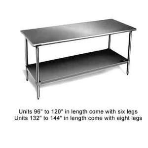  Eagle Group T24144SEB Work Table Stainless Steel Top 