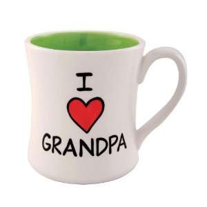  Our Name Is Mud by Lorrie Veasey I Heart Grandpa Mug, 4 