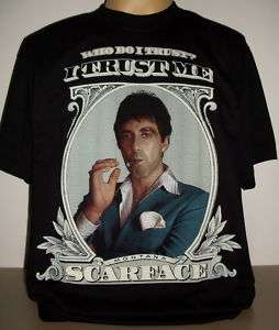 Scarface Tony Montana Al Pacino T Shirt Size S new  