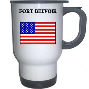  US Flag   Fort Belvoir, Virginia (VA) White Stainless 