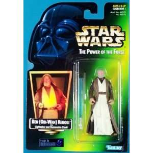  Star Wars Power of the Force Ben Obi wan Kenobi Hologram 