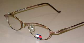 TOMMY HILFIGER 3138 WOMENS Eyeglasses Frame PINK BROWN  