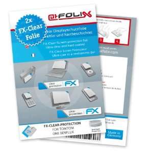 atFoliX FX Clear Invisible screen protector for TomTom ONE Benelux 