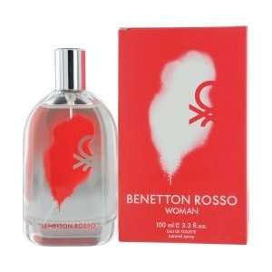  BENETTON ROSSO by Benetton EDT SPRAY 3.4 OZ Everything 