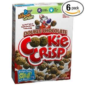 Double Chocolate Cooke Crisp Cereal, 12.7 Ounce Box (Pack of 6 