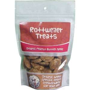  Rottweiler Dog Treats Organic Peanut Butter Apple Pet 