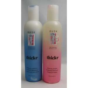 Rusk Thickr Thickening Shampoo and Conditioner Combo 8.5 