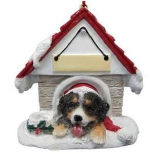  Berner in Doghouse Christmas Ornament