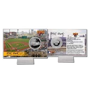 PNC Park Silver Plate Coin Card